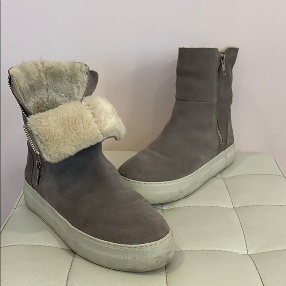 Steve Madden Fur Lined Booties - Picture 3 of 3